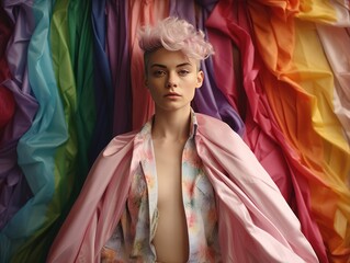 Canvas Print - Fashion for LGBTQ2+ Community