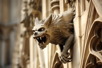 Ancient Cathedral's Enigmatic Gargoyles