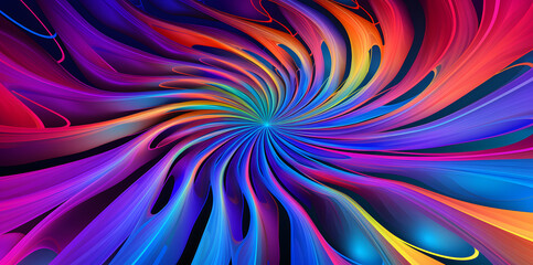 Wall Mural - abstract fractal background