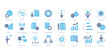 © rohmad - Productivity icons set. Set of editable stroke icons.Vector set of Productivity