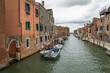 Exposure of the Canal located in S. Alvise Comuna in Venice, Italy