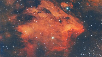 Wall Mural - pelican nebula ic5070