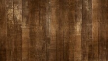 Brown Wood Texture Background From Natural Wood. Wooden Panel Has A Beautiful Dark Pattern, Hardwood Floor Texture