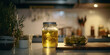 Olive oil in Kitchen