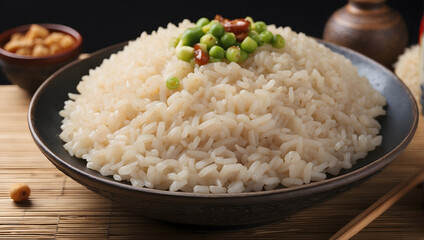 Wall Mural - rice in a bowl