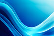 blue wavy curved background