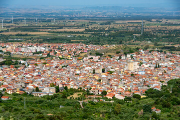 Sticker - Town of Guspini - Sardinia - Italy