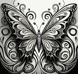 Poster - Butterfly Design