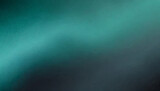 Fototapeta Konie - black dark light jade petrol teal cyan sea blue green abstract wave wavy line background ombre gradient blue atoll color noise grain rough grungy matte shimmer metallic electric template design