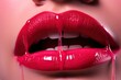 © PinkiePie - Female seduction lush lips and gloss
