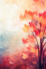 Wall Mural - Autumn Abstract Background	