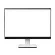© Eugene - modern computer monitor with thin bezels on a white background