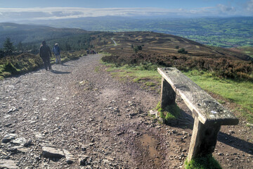 Wall Mural - Moel Famau Country Walk, Flintshire, North Wales, UK.