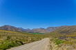 Hidden fertile Langkloof Valley in the Langeberg Mountains in the Little Karoo, Western Cape, South Africa
