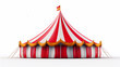 circus tent carnival tent isolated