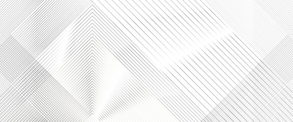 White geometric abstract transparent background overlap layer on bright space with lines effect decoration and line stripes curve abstract presentation background.