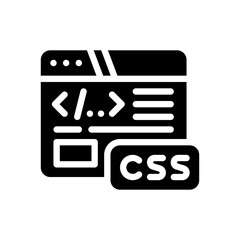 css glyph icon