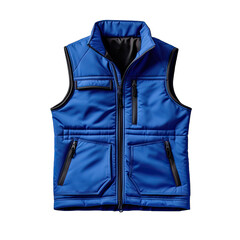 Poster - Blue Vest Men Windproof with fleece