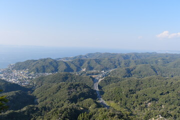 Wall Mural - 鋸山からの景色　View from Mt.Nokogiri