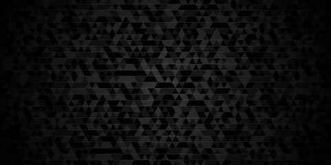 Abstract black and white black chain rough backdrop background. Abstract geometric pattern gray and black Polygon Mosaic triangle Background, business and corporate background.