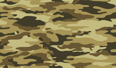 Full seamless camouflage texture skin pattern vector for military textile. Usable for Jacket Pants Shirt and Shorts. Army camo design for fabric print.