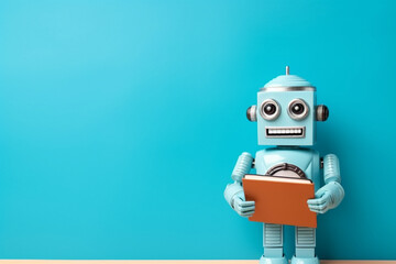 Wall Mural - a robot designed for educational purposes, teaching students about technology and automation, love a
