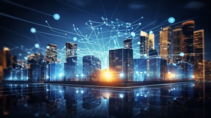 Data exchange, digital technology background, software development, cloud computing. Business Intelligence, global network, Data analysis, techician team computer programming