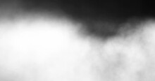 Artistic Blurred Black White Smoke Clouds Loop Motion Background.