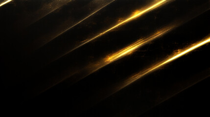 Wall Mural - surreal dark gold and black