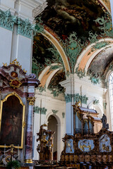 Poster - Visite de l'Abbaye de Saint-Gall en Suisse