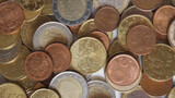 Fototapeta Big Ben - euro coins background