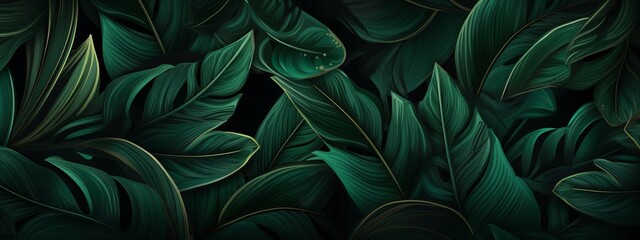 pattern leaf background green plant tree abstract palm floral wallpaper flower foliage art jungle. b