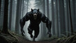 Werewolf on the hunt
