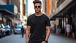 © Marcelo - Handsome male model in a city street