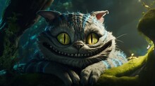 The Cheshire Cat Beautiful Image Ai Generated Art