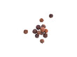 Black pepper isolated on transparent png