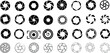 © Arafat - Set of camera shutters vector illustration
