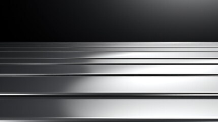 Silver texture steel panoramic background template vector.