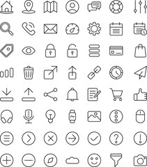 Essential Vector Flat Icons Pack	