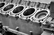 diesel engine. Fragment of a diesel motor close-up. Engine details  Diesel engine  backgroundbackground