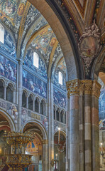 Wall Mural - Parma and the Lombard Romanesque style architectures