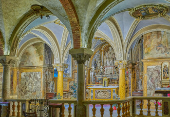 Wall Mural - Parma and the Lombard Romanesque style architectures