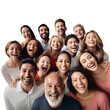 © PNG for U - Collection of people with smiles on transparent background PNG