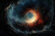 A black hole that sucks everything around it