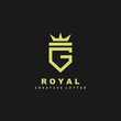 Letter g royal logo