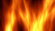 © SolaruS - Flame motion on abstract background. Red fire texture, orange burn light.