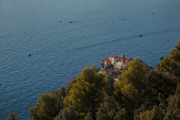 Poster - Village of Tellaro in the Liguria region.