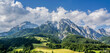 Leoganger Steinberge mit höchstem Gipfel Birnhorn im Salzburger Land, Österreich, im Sommer