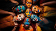 © Augusto - Colores de la Unidad: Valorando la Diversidad Humana, AI Generativo
