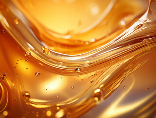 Wall Mural - Liquid gold background